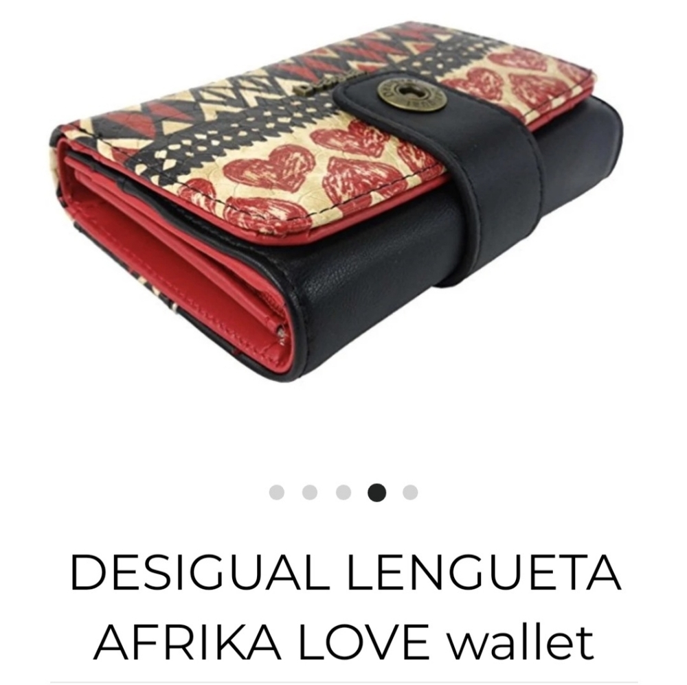 Desigual Lengueta Afrika Love Wallet